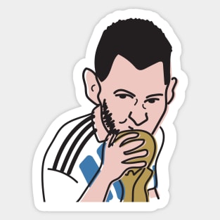 Lionel Messi in Weirdtual Reality Sticker